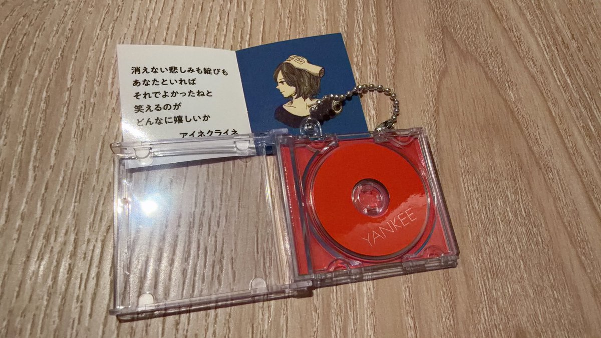 Bckn06's tweet photo. ミニCDほんとにかわいいな、、細かい。
ネット分届くけどLOST CORNERがなくて手に入れたい、、߹-߹交換探そうかな https://t.co/7197EaBq1W