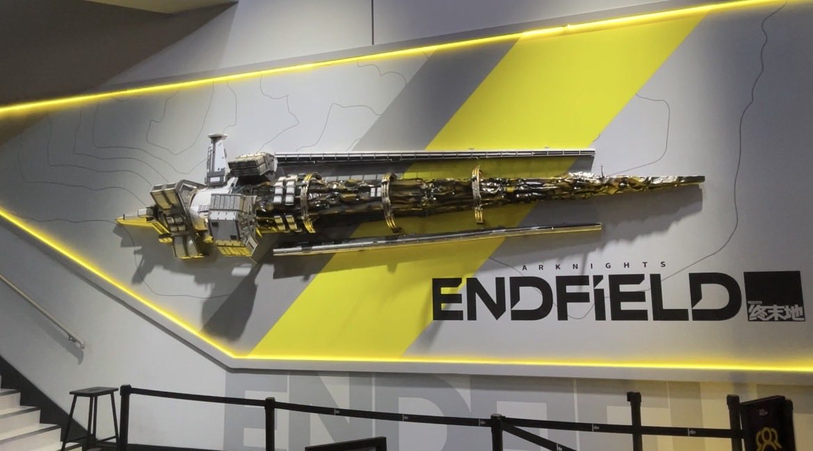 SmugSlav0's tweet photo. This Endfield booth is insane

#EndfieldGC2026 #EndfieldCreators #ArknightsEndfield https://t.co/qx9WSwhPLg