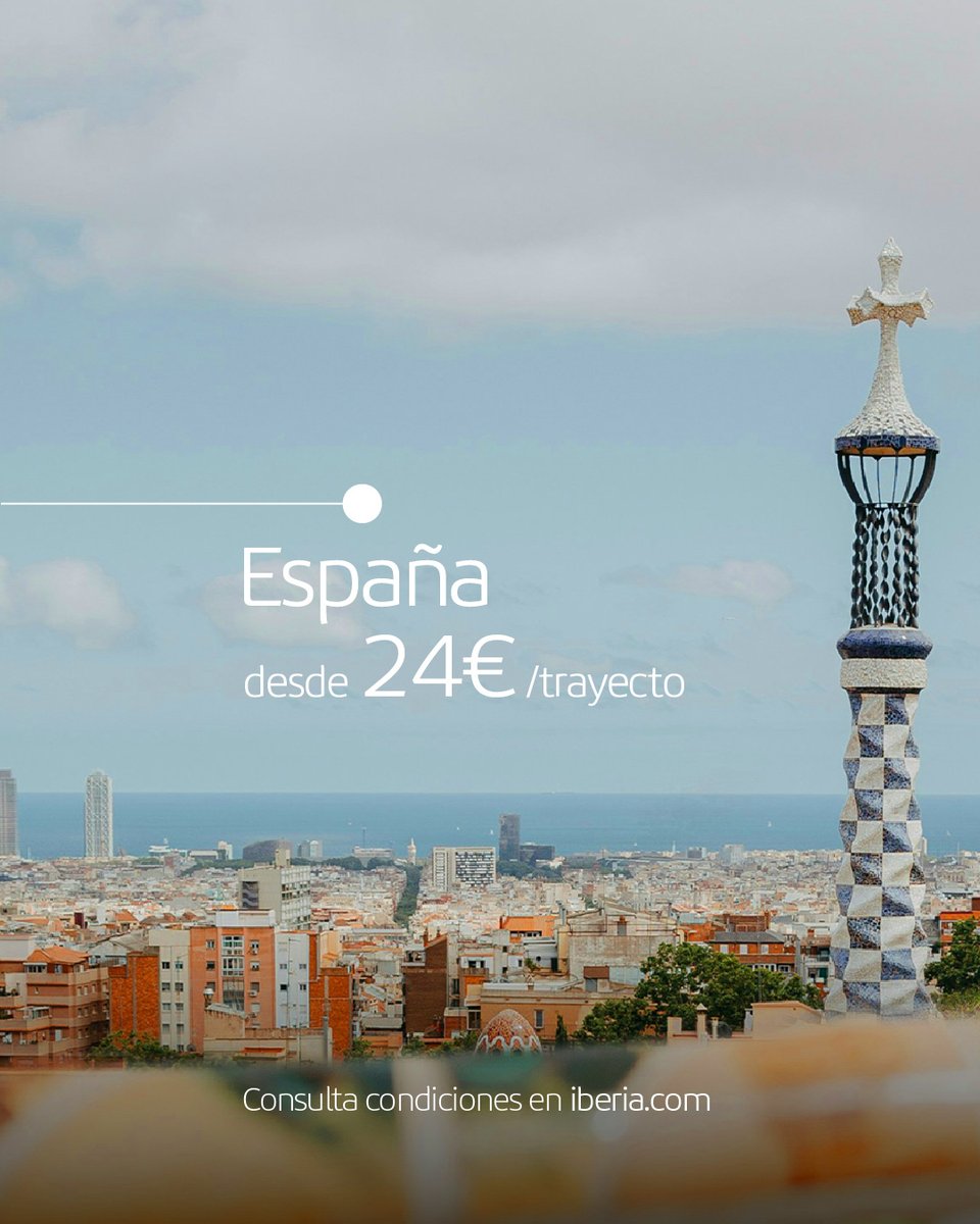 Iberia's tweet photo. La mejor forma de escapar de la rutina está a un vuelo de distancia✈️

Lanzamos una nueva campaña para volar a España, Europa, Norteamérica, América Latina y Asia a precios imbatibles.

Más información: https://t.co/JVnjgCD0we https://t.co/GE6XQui0tV