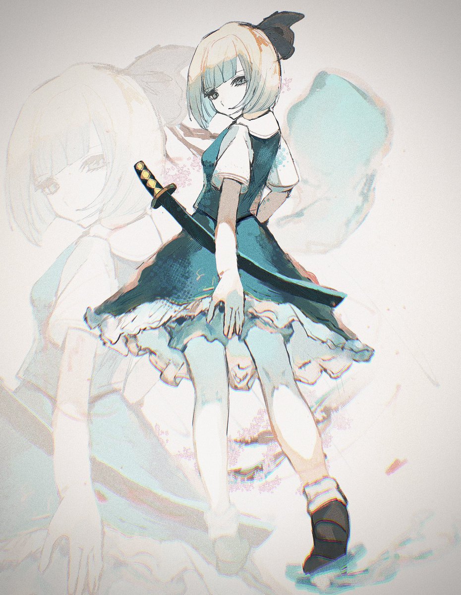 piano00324's tweet photo. 魂魄妖夢 https://t.co/VCEbDhhn9D