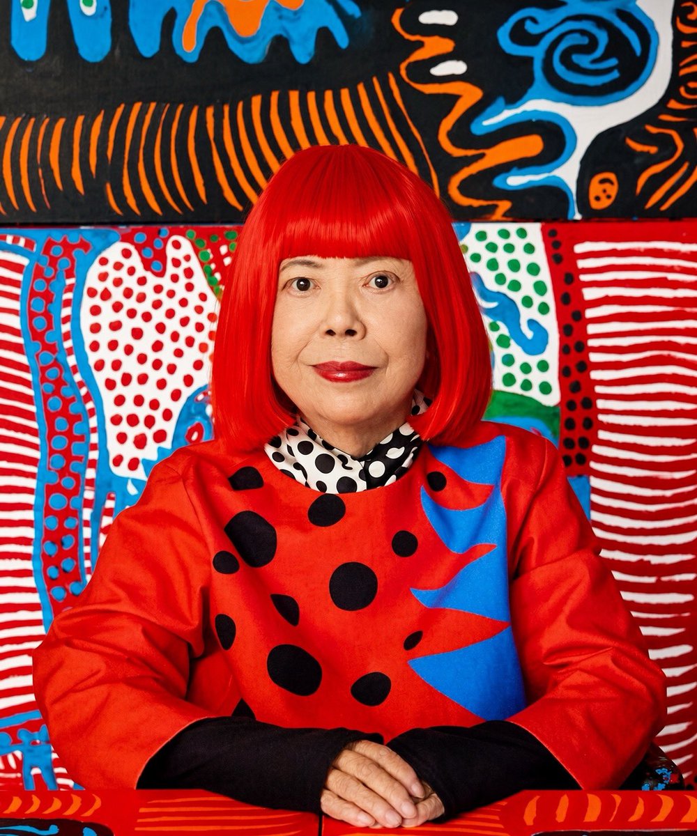 AlertaMundoNews's tweet photo. 🇯🇵 La artista japonesa Yayoi Kusama, una de las figuras más reconocidas del arte contemporáneo y célebre por sus coloridos lunares y patrones repetitivos, murió a los 97 años. https://t.co/NqPYtfAk4x