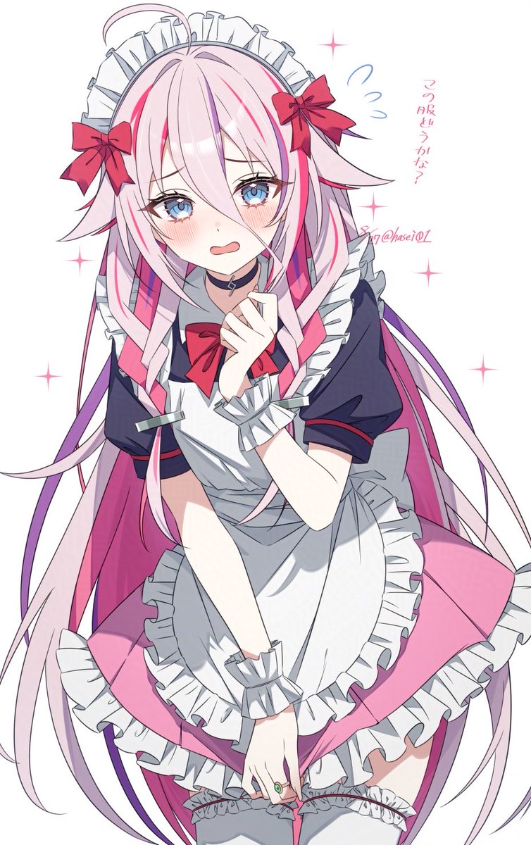 hasei01's tweet photo. IAちゃん（メイド服） https://t.co/fKieSvXqTU