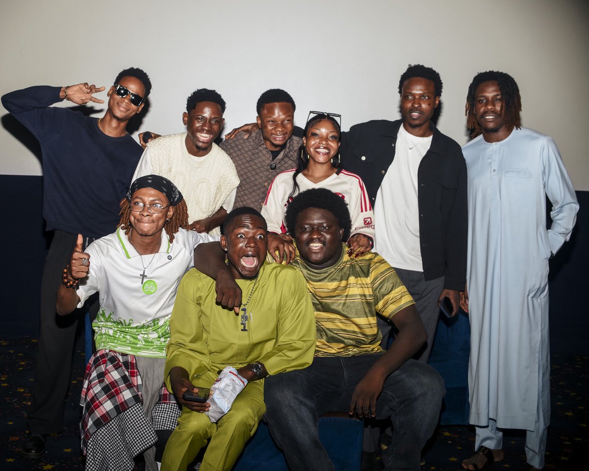 the_smallie's tweet photo. From an idea 6 months ago to a room full of people watching it come to life, we made a film. 💐

Thanks for everyone that pulled up. ❤️

OUR GAME out now on Youtube 🎥 https://t.co/8JHQUYuInG