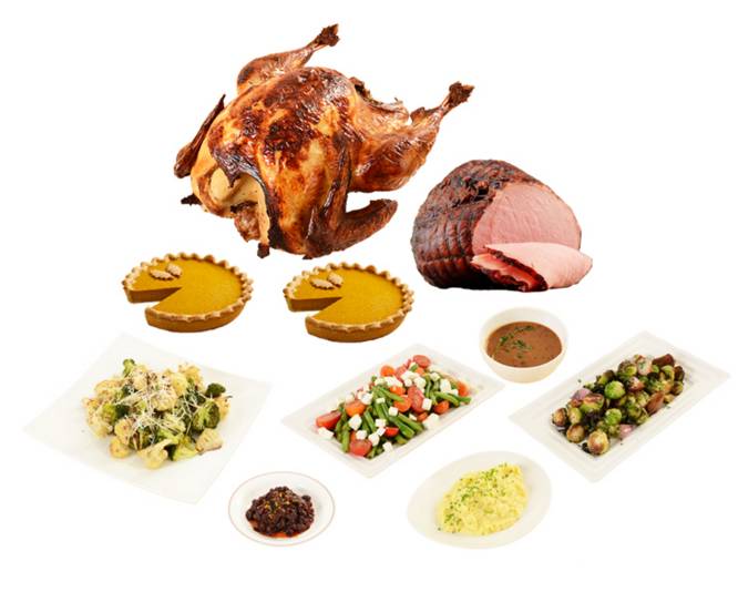 mohamednaruto's tweet photo. [This Thanksgiving feast is here! Roast turkey, creamy mashed potatoes, and pumpkin pie – all the cozy vibes for your holiday table  #Thanksgiving特餐]] https://t.co/LfbhDoiJQs