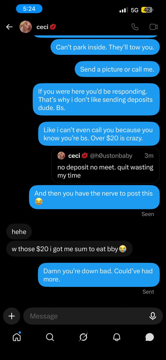 keepbrowsing's tweet photo. @h0ustonbaby Scam https://t.co/bRrrgOWiaU