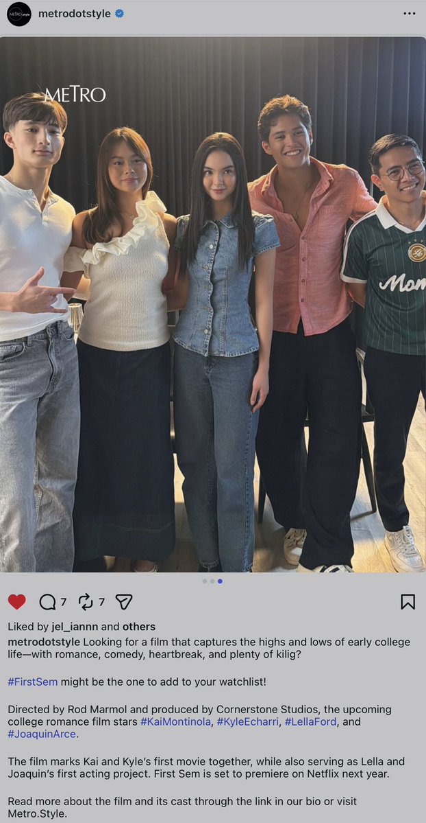 theyyyeah's tweet photo. First sem is set to premier on Netflix next year !

KAIKYLE X LELQUIN SOON
#NowStarringKai https://t.co/6AmZGBuSng