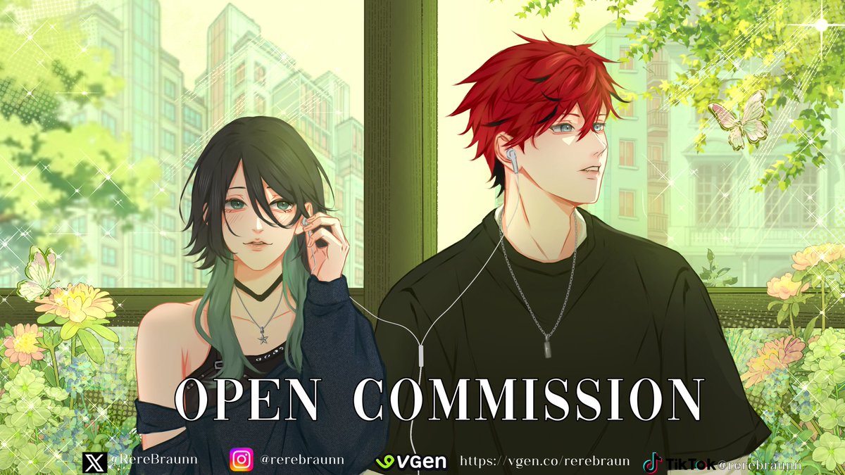RereBraunn's tweet photo. OPEN COMMISSION

(Rts &amp; likes are highly appreciated) 

Hello! I’m opening commission for local &amp; international!  
If you are interested feel free to ask me through DM!

Carrd : https://t.co/Op5RSF6wPE 
Vgen : https://t.co/5fhkXZTtzR

#commissionsopen #Commission #commissionart https://t.co/o3RJhdzqrl