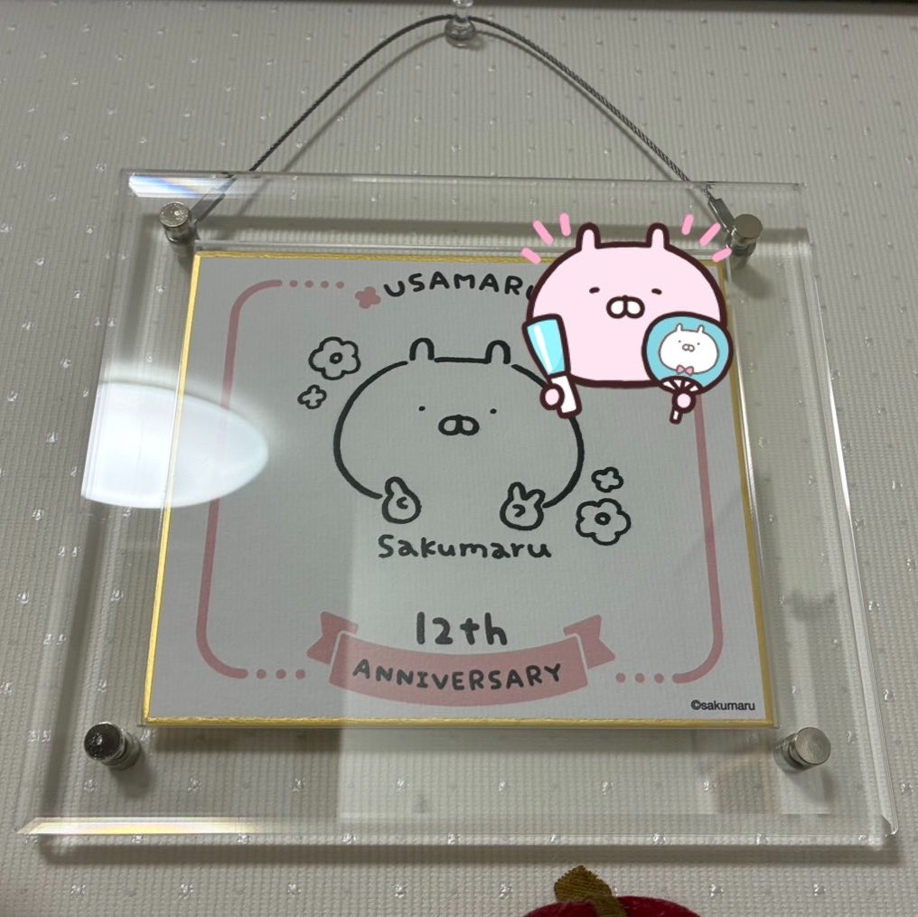 ppmr_29's tweet photo. sakumaruさんの直筆サイン色紙届きました！これからのご活躍も夫婦共々応援しております！

#うさまる
#うさまる12周年 https://t.co/jgr0KxLj4P