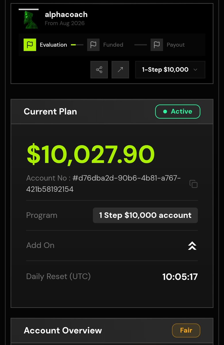 Saurabhxbt's tweet photo. I just brought $10K @Dojifunded acc for just 75$ only

Why I choosed dojiFunded
- Instant onchain payout
- No KYC & Less trading fees
- No consistency & min. trading days rules
- Reward for early traders (nfts n perks)

🔗 Signup with email : https://t.co/CDRxNQYkL1
• Select account size
• Use coupon : 3month (for 25% off)

I’ll document the entire journey here,
Goal : Taking 4 digit payout in total

❤️Like 
🔄RT