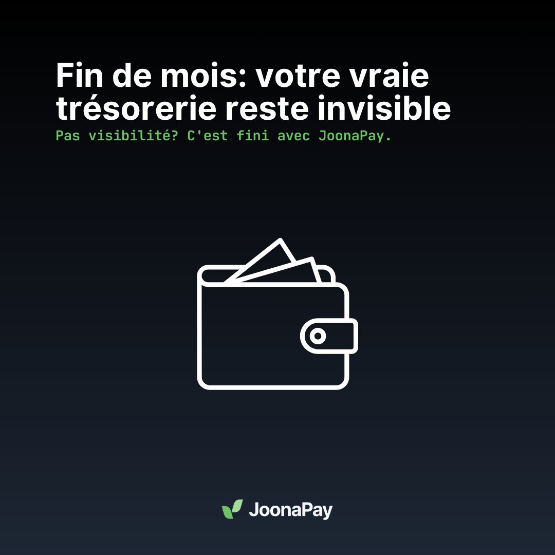 joona_pay's tweet photo. 𝗙𝗶𝗻 𝗱𝗲 𝗺𝗼𝗶𝘀. 💣 𝗩𝗼𝘂𝘀 𝗮𝘃𝗲𝘇 𝟰𝟴𝗵 𝗽𝗼𝘂𝗿:
- Réconcilier banque + Mobile Money
- Trouver les doublons
- Consolider la vraie trésorerie

JoonaPay centralise tout en un dashboard.
Fin du stress de fin de mois.

➡️ https://t.co/1ymJajLxQz
#Fintech #Trésorerie #UEMOA https://t.co/K7OceCoDYr