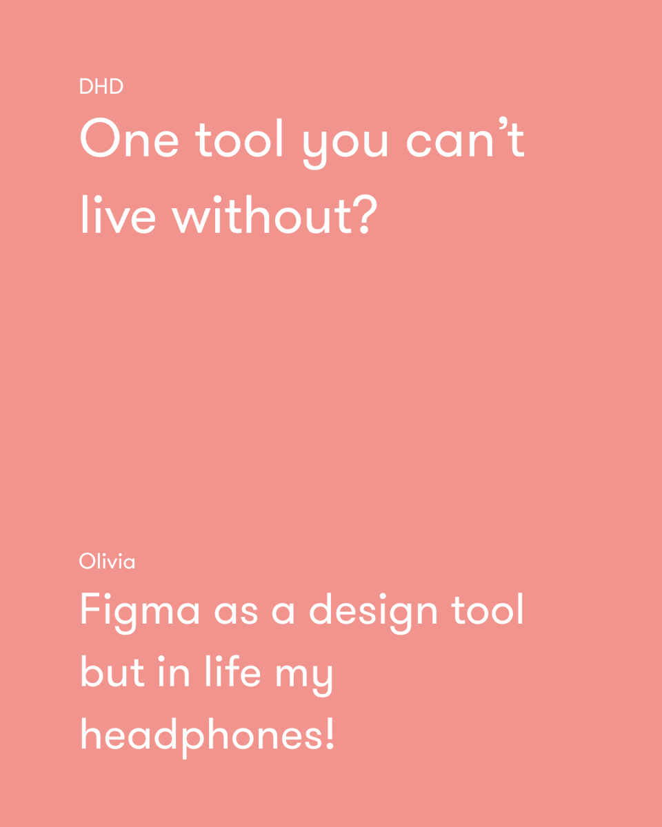 wearedhd's tweet photo. Today, we caught up with Olivia, our junior designer, who always brings plenty of energy to the room, to chat about everything from design conversations to office snack debates. https://t.co/RG7cPxq4m7