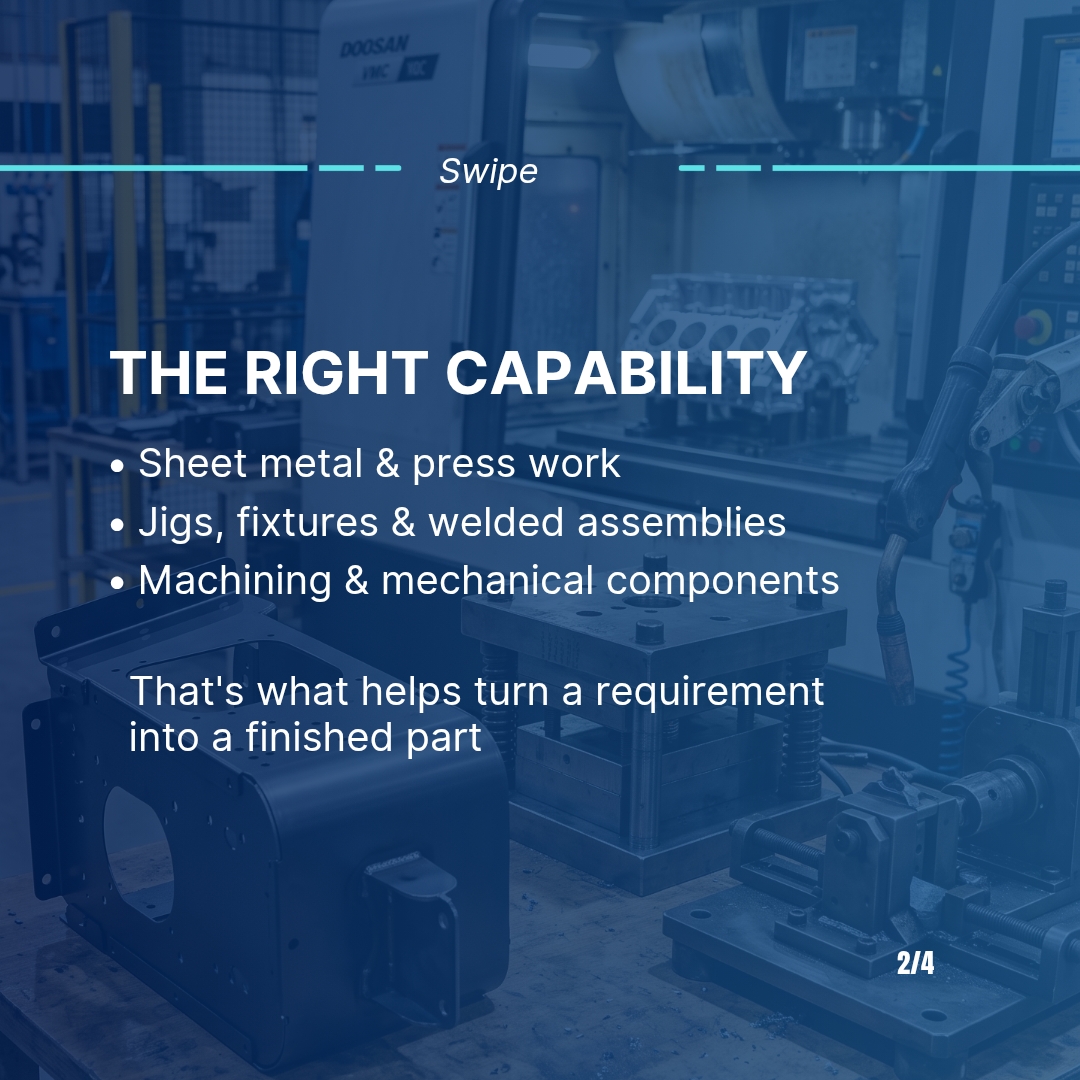 Micron_Grinding's tweet photo. The right manufacturing partner does more than make parts.
It understands the requirement, brings the right capability and stays focused on the finished part.

Looking for a manufacturing partner? Let’s talk.

#Micron #Manufacturing #SheetMetal #Machining #Pune https://t.co/QvdWLODFSd