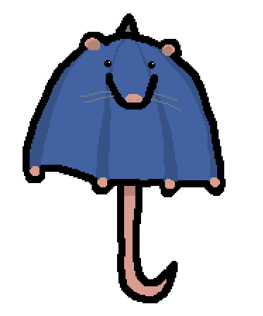 PigeonGod39's tweet photo. Daily Rats for no reason

Day 783: Umbrella Rat #rat #pixelart https://t.co/fFYOefjgz9