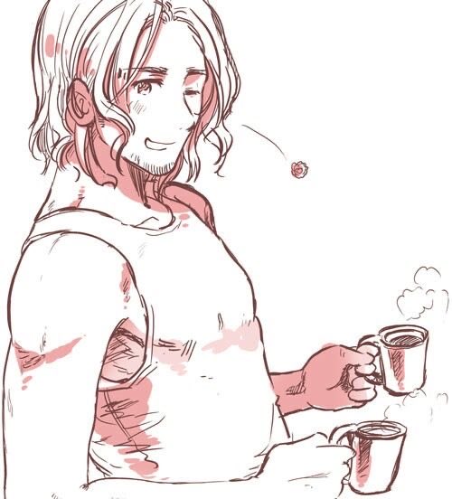 scuttlerouioui's tweet photo. I really like this type of france art bc he looks like a uncle instead of the sexy mamasita we’re used to https://t.co/lhASEkax4R
