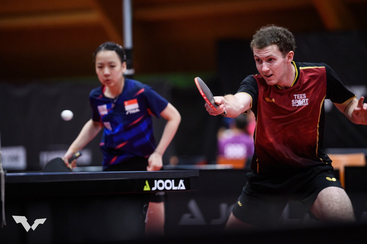 TableTennisENG's tweet photo. Connor Green has been competing in three competitions at the WTT Feeder Olomouc in Czechia 🇨🇿

Green is still competing in the men's singles where he faces Lubomir Pistej in the last 16, despite exiting in the quarter finals of the mixed doubles by the narrowest of margins 🏓👇
https://t.co/LwO2bmpyph