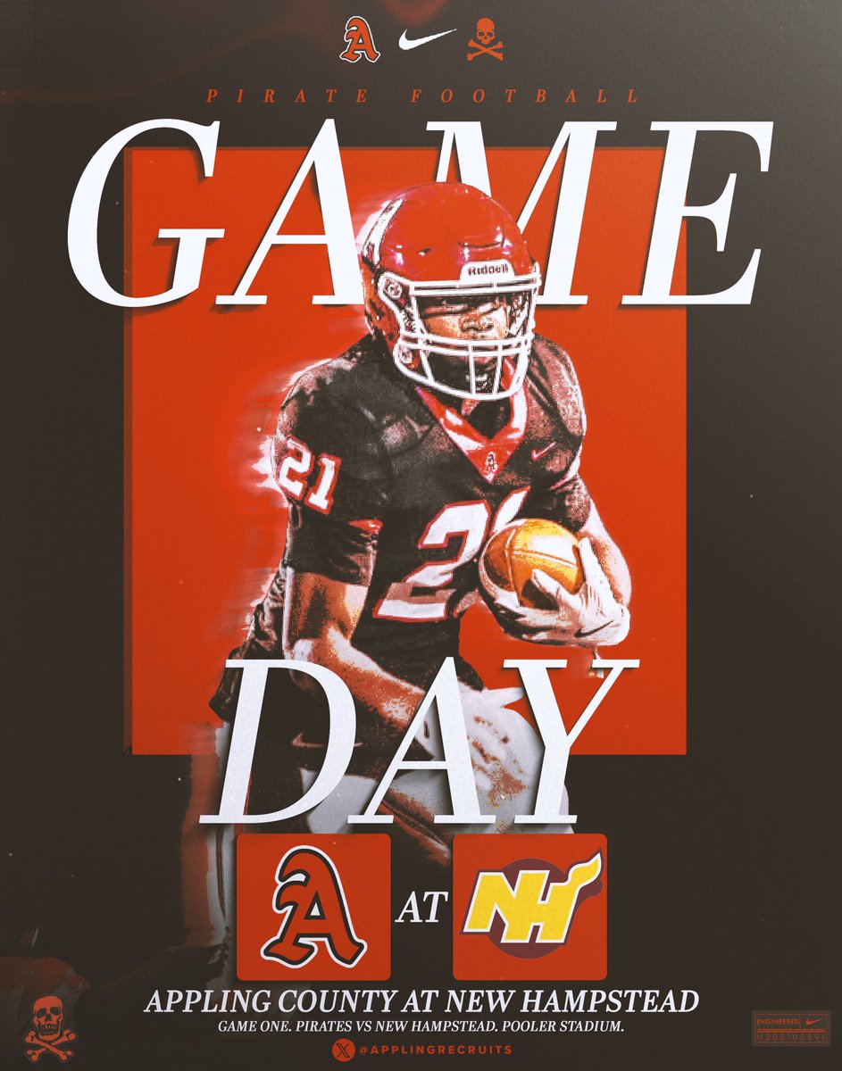 ApplingRecruits's tweet photo. Wake up, Appling County it’s GAMEDAY! Your Pirates will make the drive to Pooler to battle New Hampstead at 7PM TONIGHT! 2026-27 Season starts tonight! See Appling County High School page for details regarding tickets, parking, etc! 

Be there, Be Loud! 

Go Pirates! 🏴‍☠️🏴‍☠️🏴‍☠️ https://t.co/UdzgjifA97