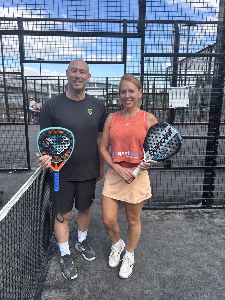 BTGPadelMedia's tweet photo. Game With the @Olympics Legend @GailEmms MBE 🎾🇬🇧 https://t.co/Wh9JrskyRH