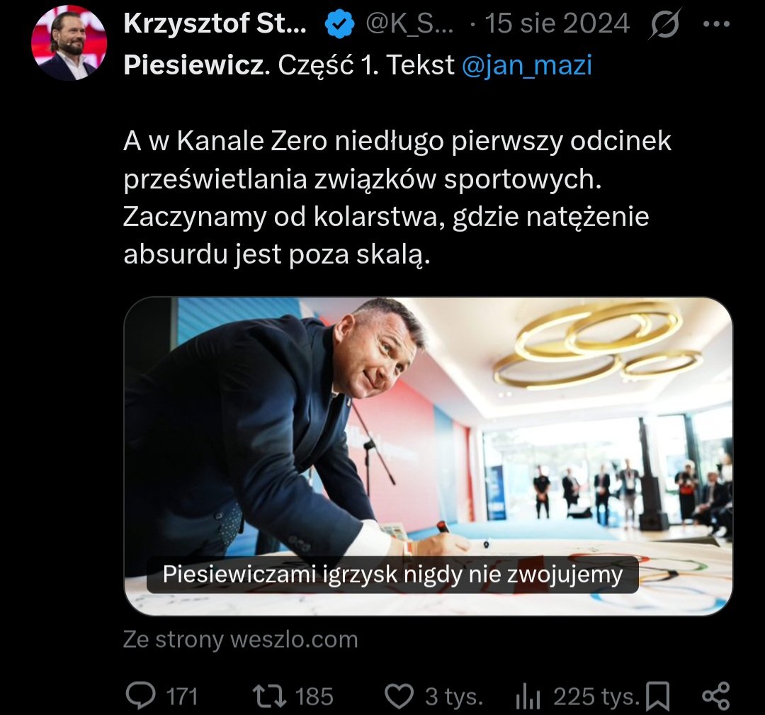 Marrcin20's tweet photo. @DrKermitHouse @K_Stanowski @RPiesiewiczPKOl Zna, już dawno o nim publikował. https://t.co/Ukv3SMnzES