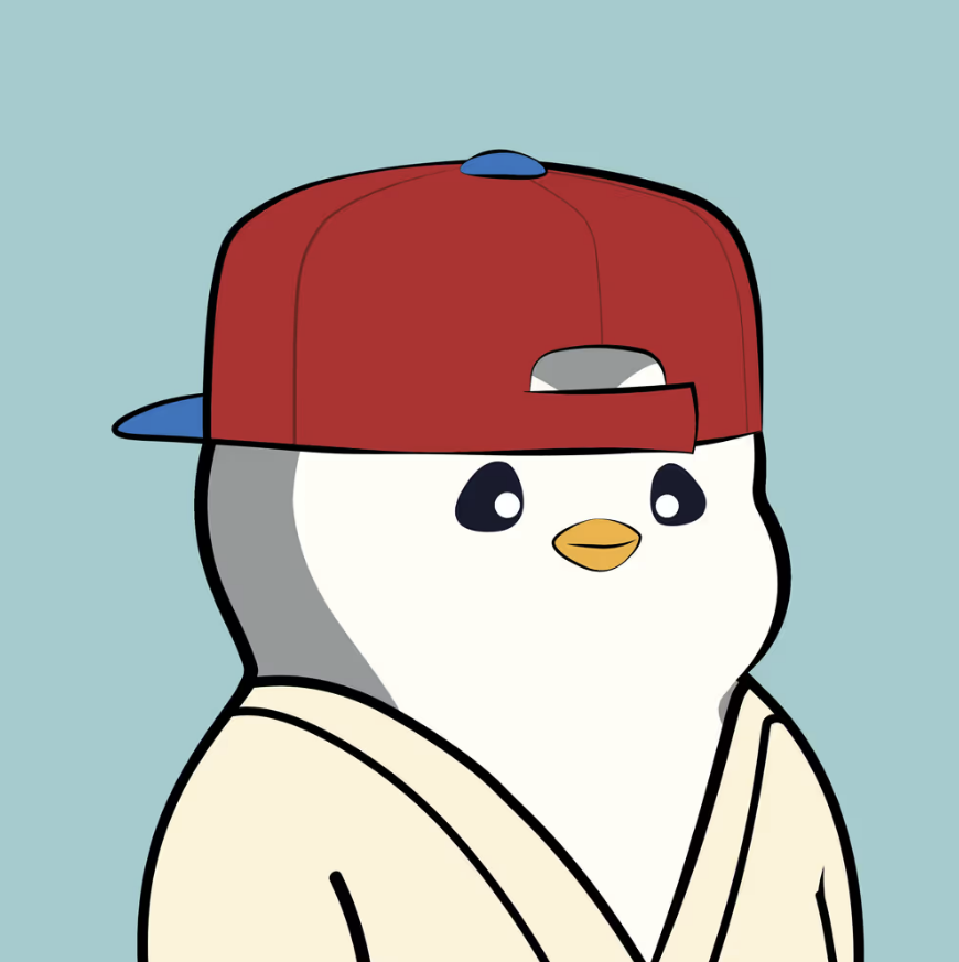 pnlmaxxing's tweet photo. Last week I joined @pudgypenguins.

I remember watching from the sidelines last cycle while @LucaNetz and the team built a completely different kind of web3 company — bought a left-for-dead project at the bottom and then went and put plushies on Walmart shelves instead of shipping another roadmap.

Brand first, token second. Still rare.

Good to finally be a penguin.