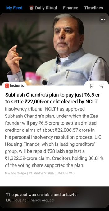 bomisbth_'s tweet photo. LIC Housing Finance will be repaid 38 lakhs against the credit claim of 1,322.39 crores.
Its the same organisation which ganged up with frauds &amp; granted a loan to me for an already sold sites.
I worked hard, day-night to clear the loan for the sites which dont belongs to me. https://t.co/C9iC5SaIrq