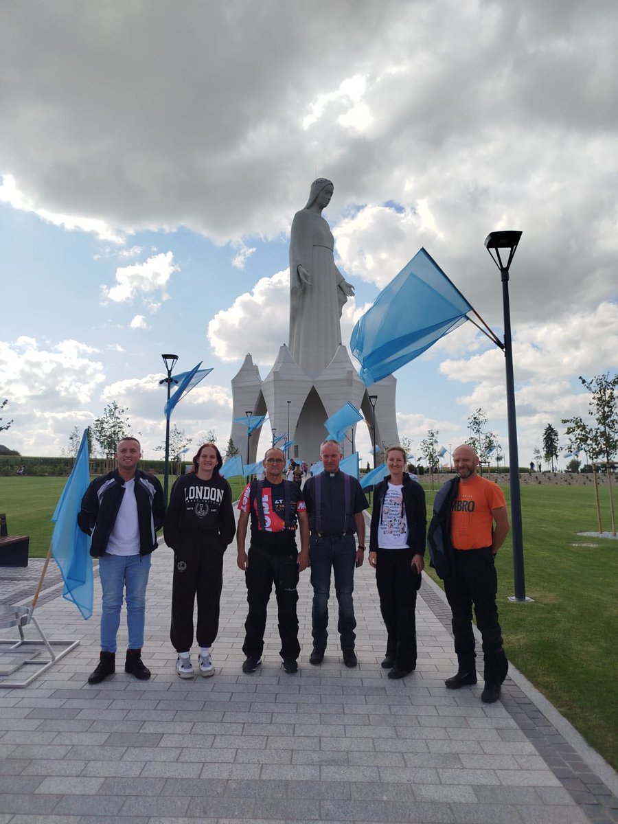 Janusz1967's tweet photo. Wczoraj pojechaliśmy motocyklami z @ParafiaChojnice do Konotopia. https://t.co/cvMQ3kvoxI