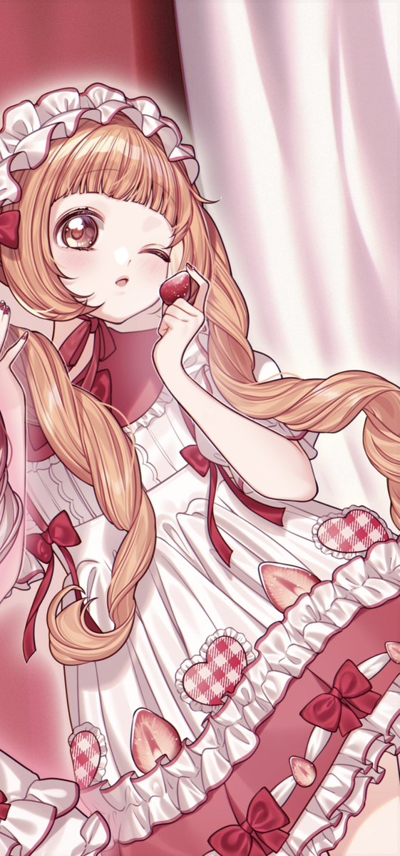Ro_A__02's tweet photo. 流行りの分割🍓🎀 https://t.co/KJ63vjnFnz