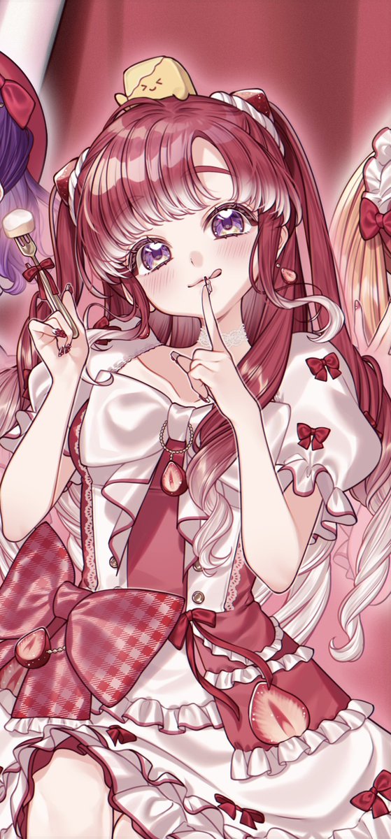 Ro_A__02's tweet photo. 流行りの分割🍓🎀 https://t.co/KJ63vjnFnz