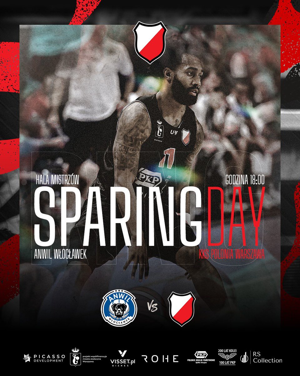 kkspolonia's tweet photo. 🏀| Kolejny sprawdzian przed sezonem!

Dziś przed nami kolejny sparing. O godzinie 18:00 zagramy we Włocławku z Anwilem.

Mecz będzie zamknięty dla kibiców, ale o jego przebiegu będziemy informować w naszych social mediach.

🏀 @anwilwloclawek 🆚 @kkspoloniawarszawa
📍Hala Mistrzów, Włocławek
⏰ 18:00