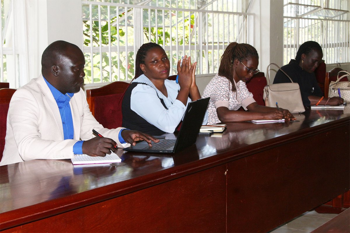 BusitemaUniv's tweet photo. Luigi Jiusanni Foundation, an International Organization in line with Sponsorship of The Girl Child in Education courses visited the University, engaging University Management in line with the sponsorship of 1000 Female students from "humble" backgrounds
@ProfPaulWaako 
@Saphinabiira
