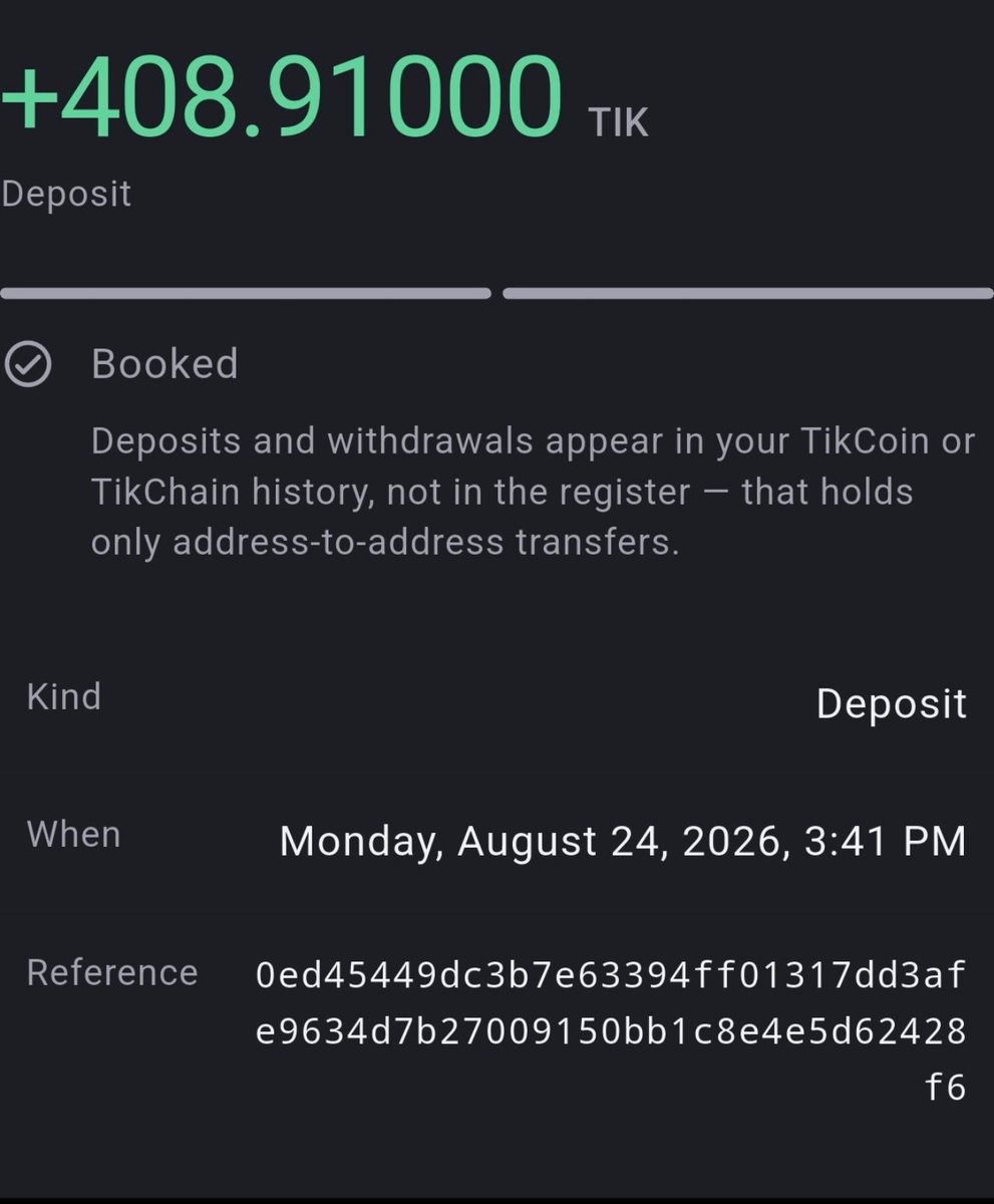 0mrang's tweet photo. @TikCoin_Network Selling https://t.co/YpjyIvuFx1