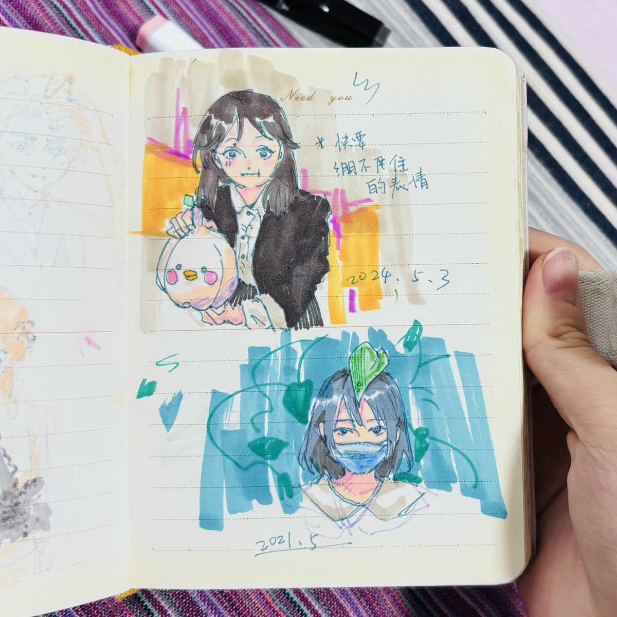 Hiyaha0917's tweet photo. Drew some old pics from a few years ago. Not posting the refs tho, too
embarrassing 🤣 https://t.co/oa0riQOj1H