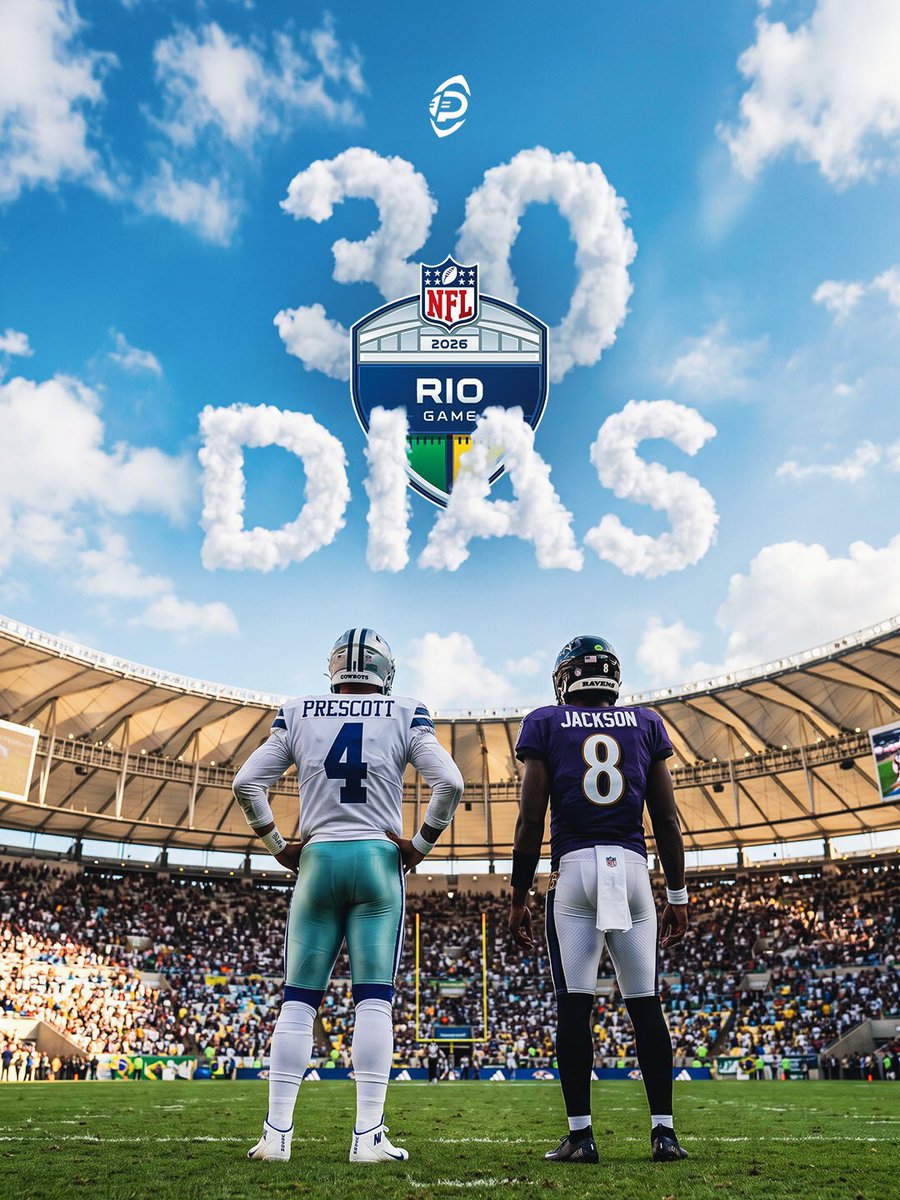 playcallbrasil's tweet photo. 🇧🇷 UM MES PRO JOGO DA NFL NO RIO! 🏈

Quem tá ansioso levanta a mãozinha! 🙋🏻‍♂️ https://t.co/ynGKOANCbr