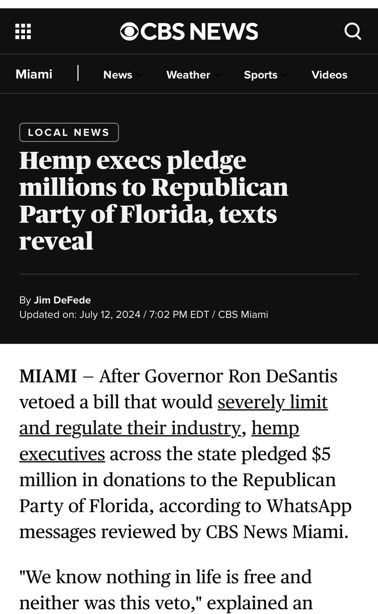 TheDankInformer's tweet photo. Ron “Delta-8” HempSantis

King of the Florida hemp maggots

#SmokeShopGate $MSOS https://t.co/7XccD18EJM