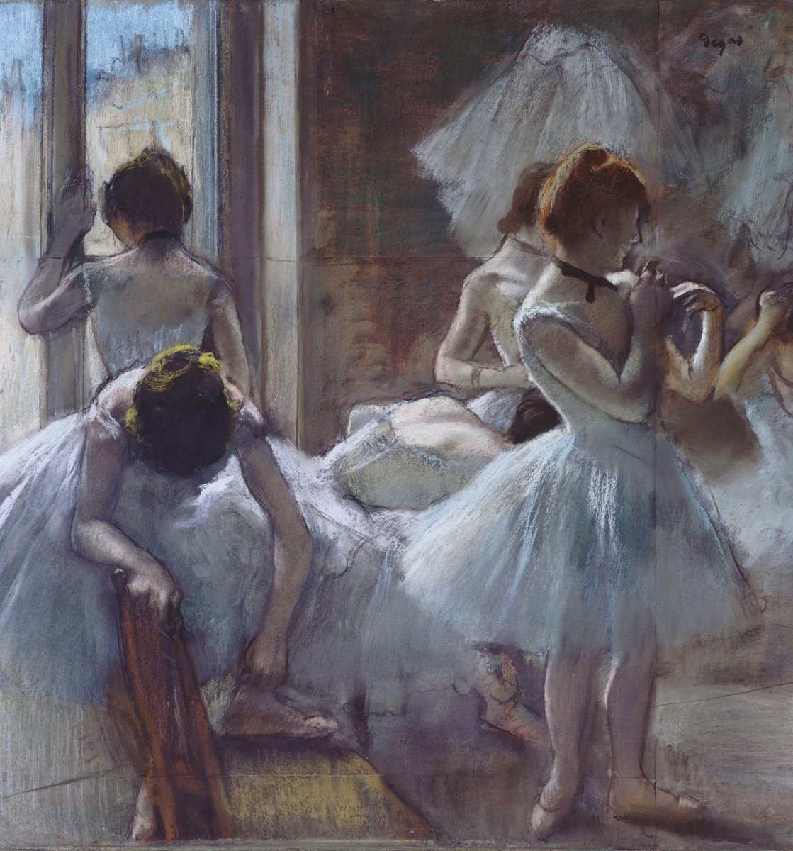 Edgar Degas、エドガー・ドガ、【LE BAIN】 エドガー・ドガ（Edgar