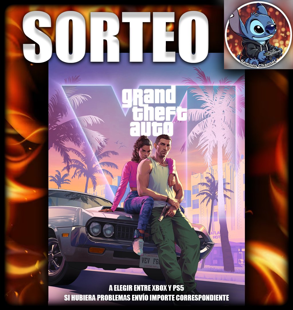 semonster66's tweet photo. 🎁 ES EL DÍA: Sorteo 3 copias de GTA VI en la plataforma que elijan los ganadores, os lo merecéis.

✅ Sigan: https://t.co/KrCpF6IF4s
🔄 RT/RP esta publicación
🌐 Sorteo global

Aviso en la semana de lanzamiento... Podría pediros dinero para comprarlo, pero mejor os lo regalo 👌 https://t.co/mSk9elJhok