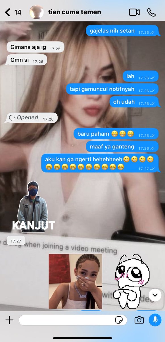 fishblump's tweet photo. kok dia GABISA SABAR gt yh # jadimanusiakasarbgt https://t.co/Fc87LzV85v