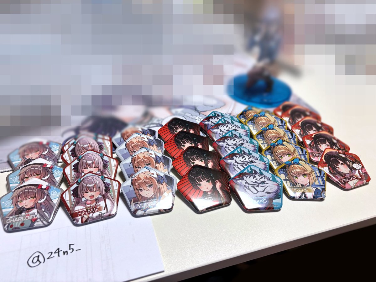 24n5_'s tweet photo. 【交換/買取/回収】

ヘブバン ヘブンバーンズレッド
スモワル スモールワールズ 
描き下ろし缶バッジ

求：同種缶バ和泉>定価(550円)

譲：シャロ、小笠原、白河、夏目、ビャッコ、アイリーン、映夏

横浜or都内手渡し>郵送

和泉無限回収です。
条件の合う方、よろしくお願いいたします🙇🏻‍♀️ https://t.co/TXCLzo54rn