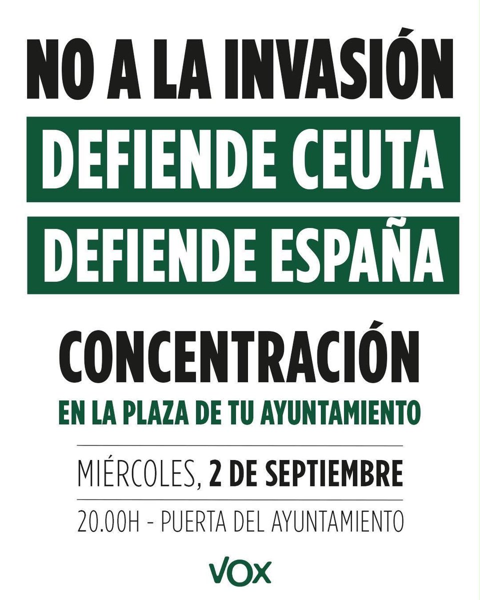voxcadizcapital's tweet photo. 🇪🇦  NO a la invasión. https://t.co/omhhitSlDq
