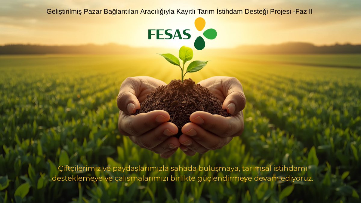 FesasP's tweet photo. 🌱 FESAS II'de çalışmalar devam ediyor! 
Geliştirilmiş Pazar Bağlantıları Aracılığıyla Kayıtlı Tarım İstihdam Desteği Projesi Faz-II kapsamında proje faaliyetlerimiz ve saha çalışmalarımız hız kesmeden devam ediyor. 
#FESASII #Tarım #Tarımsalİstihdam #SahaÇalışmaları #Agriculture https://t.co/5JnObZt8fZ