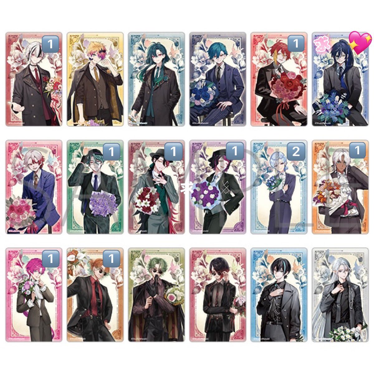 wo_2oo8's tweet photo. 【交換】悪魔執事と黒い猫 あくねこ 4th Anniversary トレーディングクリアカード

譲：画像の所持枚数表記のあるもの

求：ボスキ

郵送のみでの交換となります🙇🏻‍♀️
お気軽にお声がけくださいませ😌💕 https://t.co/wfLYdZHcCw