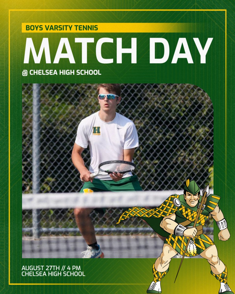 HowellAthletics's tweet photo. Good luck to our Tennis squad at Chelsea today! #OneHowell #Kaizen https://t.co/PE2rJO9bLt