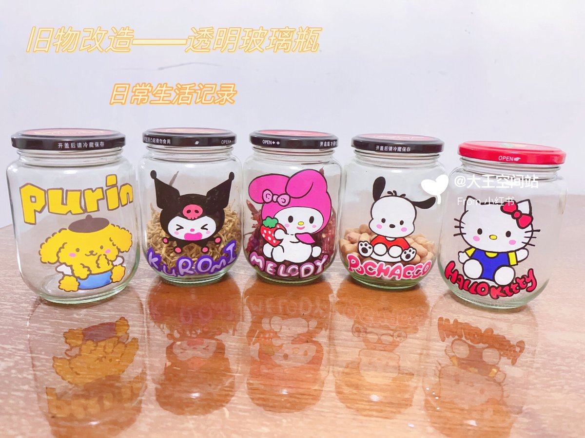 briaa616759's tweet photo. Turn an old glass jar into a cute pen holder—no fancy tools needed! Such an easy DIY for tidying up my desk ， https://t.co/vZcUEZoaIB