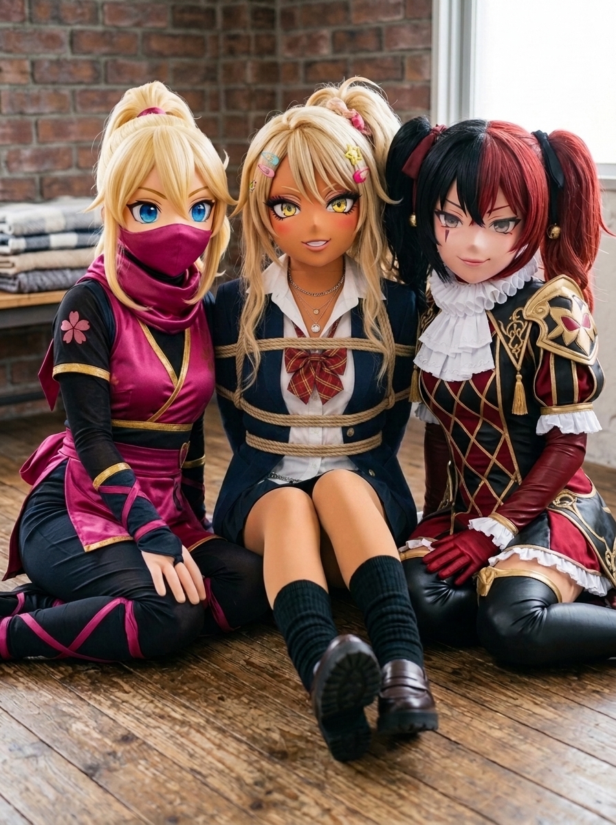 VirtualKigLab's tweet photo. 真ん中の子だけ戦闘力低そうだから仕方ないですね https://t.co/Yy8Y2w90sN