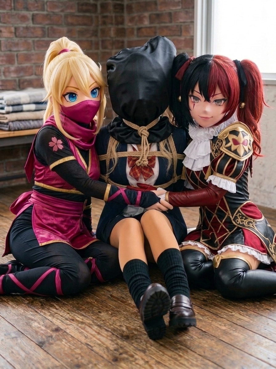 VirtualKigLab's tweet photo. 真ん中の子だけ戦闘力低そうだから仕方ないですね https://t.co/Yy8Y2w90sN