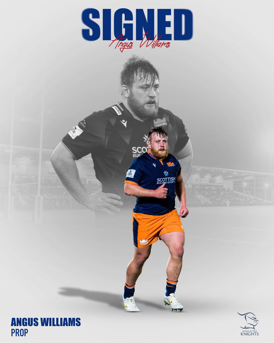 DoncasterKnight's tweet photo. Welcome, Angus!๐๐ป
Doncaster Knights are delighted to announce the signing of New Zealand front rower, Angus Williams.
#COYK #DKRFC #ChampRugby https://t.co/UDsUDmocgC