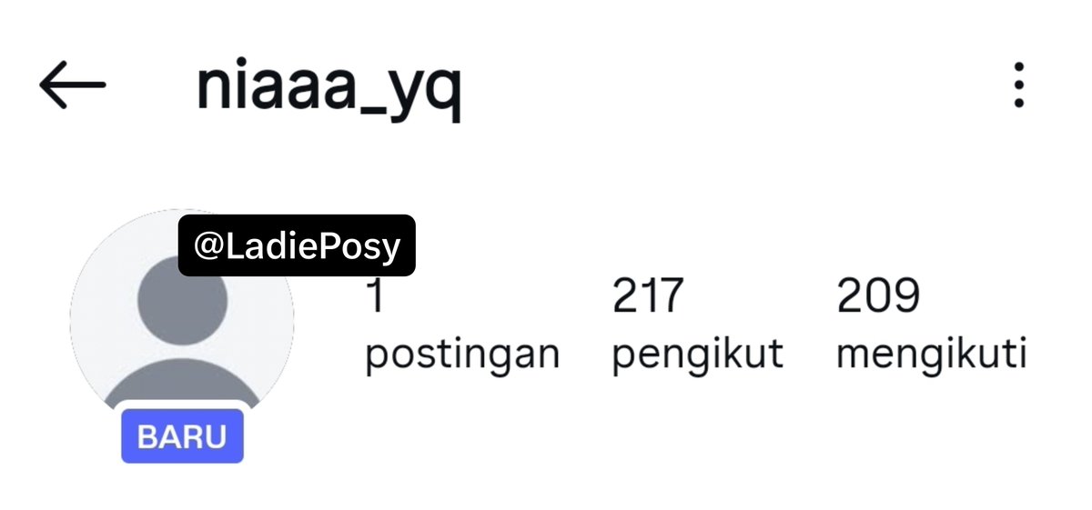 LadiePosy's tweet photo. @0nlycy Avail ೊ akun IG F210+ hasil moots/mutualan (y26) status akun hijau (3/3), masih logo new, price 18k (bisa hubungi via dm atau wa di profile yaa) https://t.co/soGWv7di9C