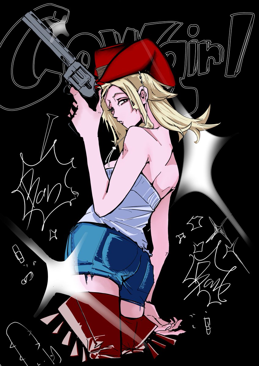 SpQwp's tweet photo. カウガール

#illustration 
#イラスト https://t.co/WNIIvYZ7Pk