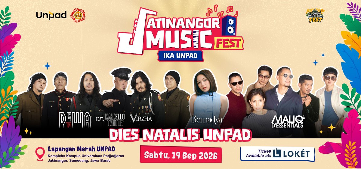 Rabellaghay's tweet photo. WANT TO SELL
JATINANGOR MUSIC FEST (IKA UNPAD) 

Available:
4 Tiket Reguler
4 Tiket Vip Standing

✅serius buyer only
✅send by email

Siapa cepat aja yaa
Trusted! 
DM yaa📩

wts wtb tiket jatinangor festival 2026
#wts #wtb #zonauang https://t.co/TLkhQAES93