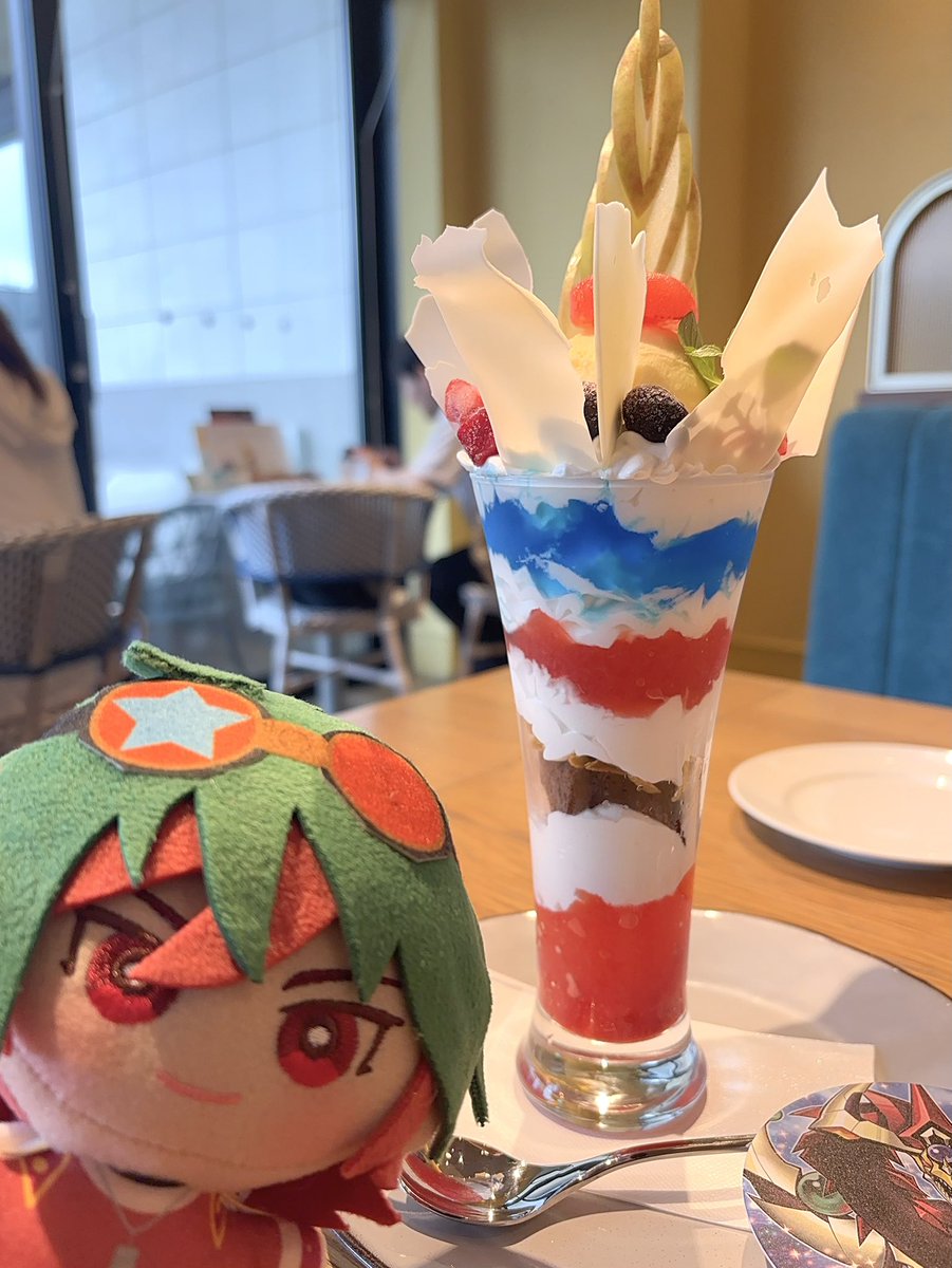 miisyaginger's tweet photo. オッPパフェも食べてきた！！
明日からのWCS配信楽しみだ〜！！！ https://t.co/1lmHQ4acle