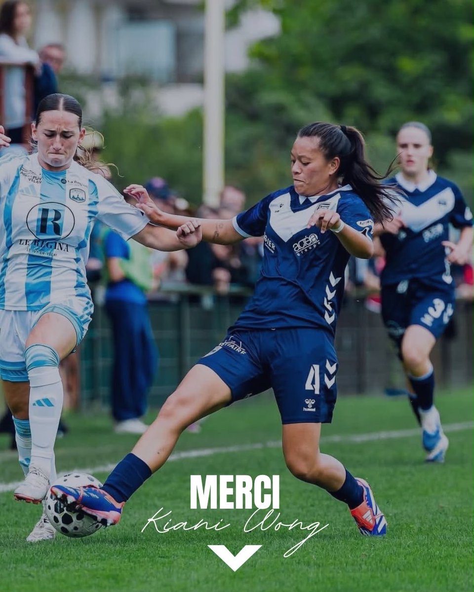 Dydy__33's tweet photo. 🚨 𝐊𝐢𝐚𝐧𝐢 𝐖𝐨𝐧𝐠 𝐪𝐮𝐢𝐭𝐭𝐞 𝐥𝐞𝐬 𝐆𝐢𝐫𝐨𝐧𝐝𝐢𝐧𝐬 ! 🔵⚪️

L’aventure bordelaise se termine pour Kiani Wong. 
La joueuse internationale tahitienne ne poursuivra pas avec les Girondins de Bordeaux cette saison. 

Elle pourrait désormais prendre la direction de la Nouvelle-Zélande pour la suite de sa carrière 🇳🇿 

Merci pour ton passage chez les Girondins Kiani, et plein de belles choses pour la suite ! 🔵⚪️

🎨 @mel_czn 
#Girondins | #FCGBWomen | #D3F